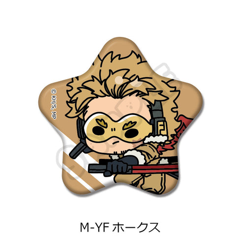 『僕のヒーローアカデミア』みんなmochocho化大作戦! 第3弾 星型缶バッジ M-YF ホークス